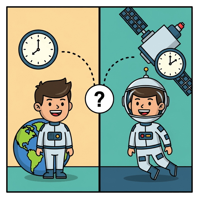 הרחבת זמן - תאומים