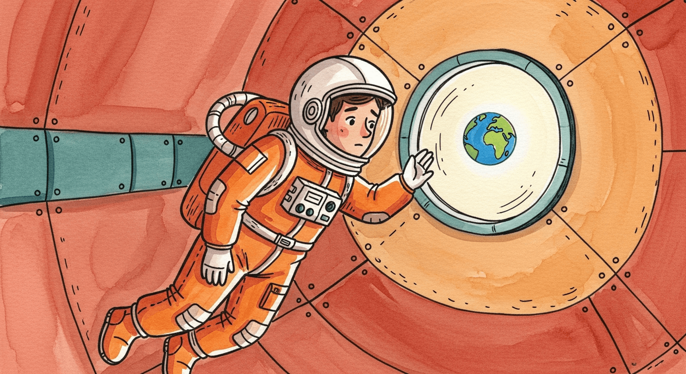 יוּבַל שׁוֹאֶלֶת: הַאִם מְפַחִיד לִהְיוֹת בַּחָלָל?