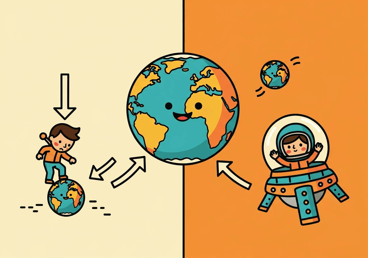 כּוֹחַ הַכְּבִידָה — הַכּוֹחַ הַסּוֹדִי שֶׁמַּחֲזִיק אֶת הַכּוֹל בַּמָּקוֹם